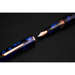 臺灣 TWSBI 三文堂 2023  限量版 Kai 深藍 玫瑰金 鋼筆 臺灣 TWSBI 三文堂 2023  限量版 Kai 深藍 玫瑰金 鋼筆