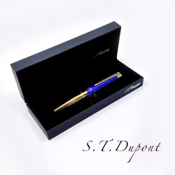 法國 S.T. Dupont 都彭 Defi Milenium & PARTAGAS LINEA MAESTRA 聯名 原子筆(藍) 法國 S.T. Dupont 都彭 Defi Milenium & PARTAGAS LINEA MAESTRA 聯名 原子筆(藍)