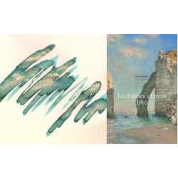 韓國 Dominant Industry 25ml 墨水 畫家系列 莫內 -no.028「1885年的埃特勒塔懸崖」