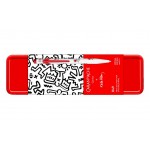 瑞士 卡達 Caran d'Ache ©Keith Haring 藝術家特別版 849 原子筆 （白色款）