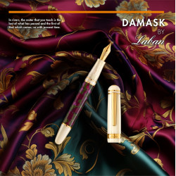 LABAN 賽璐珞 DAMASK 錦 鋼筆  LABAN 賽璐珞 DAMASK 錦 鋼筆