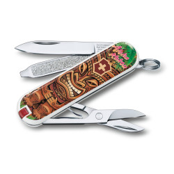 瑞士 VICTORINOX 7功能 2018 年 Classic 小型袋裝瑞士刀 限量版（夏威夷風情）