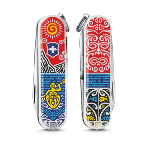 瑞士 VICTORINOX 7功能 2018 年 Classic 小型袋裝瑞士刀 限量版（壯麗紐西蘭）