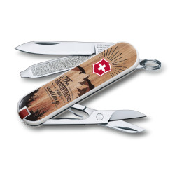瑞士 VICTORINOX 7功能 2016 年 Classic 小型袋裝瑞士刀 限量版（山在呼喚）