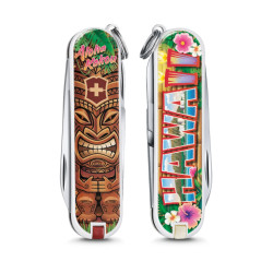 瑞士 VICTORINOX 7功能 2018 年 Classic 小型袋裝瑞士刀 限量版（夏威夷風情）