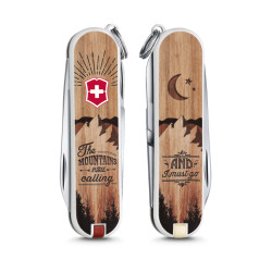瑞士 VICTORINOX 7功能 2016 年 Classic 小型袋裝瑞士刀 限量版（山在呼喚）