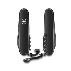 瑞士 VICTORINOX 13功能瑞士刀 Spartan Onyx Black 極黑特別版 中型袋裝刀
