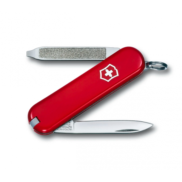 瑞士 VICTORINOX 6功能 Escort 輕巧袋裝小刀（Red 紅色）