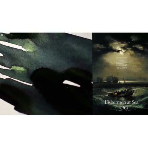 韓國 DOMINANT INDUSTRY 25ML 墨水 畫家系列 約瑟夫·馬洛德·威廉姆·特納 -no.121「海上漁民」