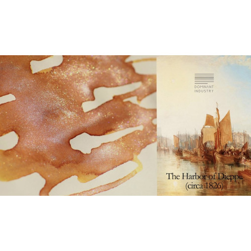 韓國 Dominant Industry 25ml 墨水 畫家系列 約瑟夫·馬洛德·威廉姆·特納 -no.029「迪耶普港」