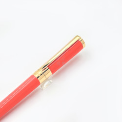 法國 S.T. DUPONT 都彭 LIBERTE 系列 ORANGE 珊瑚橘  原子筆 法國 S.T. DUPONT 都彭 LIBERTE 系列 ORANGE 珊瑚橘  原子筆