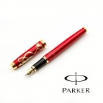 派克 Parker 新IM系列  2024年 御龍特別版鋼筆 墨水禮盒組（紅金）