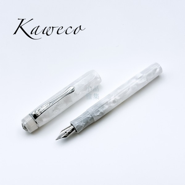 德國 Kaweco ART SPORT 藝術系列 鋼筆（Mineral White礦物白）
