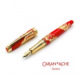 瑞士卡達Caran d'Ache 2024 龍年限量888支 18k金 鋼筆
