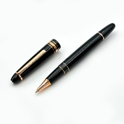 德國 MONTBLANC 萬寶龍 大師傑作系列  LeGrand 162 大班鋼珠筆 (玫瑰金夾) 德國 MONTBLANC 萬寶龍 大師傑作系列  LeGrand 162 大班鋼珠筆 (玫瑰金夾)