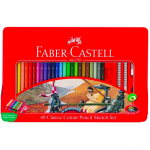 德國 Faber-Castell 輝柏 60色 油性色鉛筆(鐵盒裝115893)