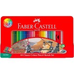 德國 Faber-Castell 輝柏 60色 油性色鉛筆(鐵盒裝115893)