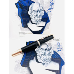 ☆中古美品☆  MONTBLANC 萬寶龍  2018年 文學家系列 Homage to Homer 荷馬 ( 8成新 F尖）