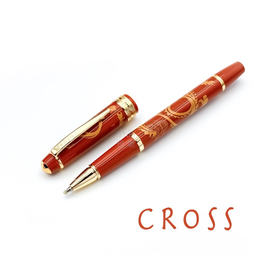 CROSS 高仕 Bailey 貝禮輕盈系列 限量龍主題 青春紅 鋼珠筆