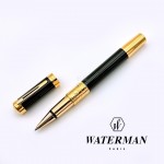 法國 Waterman 名門系列 麗黑金夾 鋼珠筆