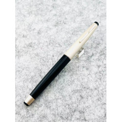 日本 Teikin 帝金 CUBIC STYLE  星頂 18K金 鋼筆 (黑桿）