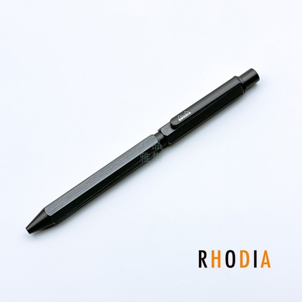 Rhodia scRipt Multi Pen 多功能筆 三用原子筆（二色原子筆＋自動鉛筆）鈦黑色