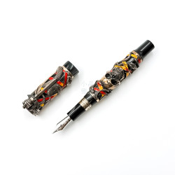 『全新,筆盒損』義大利 MONTEGRAPPA 萬特佳 全球限量1000支 混沌限量系列 CHAOS 18K 鋼筆 『全新,筆盒損』義大利 MONTEGRAPPA 萬特佳 全球限量1000支 混沌限量系列 CHAOS 18K 鋼筆