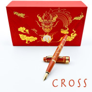 CROSS 高仕 Bailey 貝禮輕盈系列 限量龍主題  青春紅 鋼筆 CROSS 高仕 Bailey 貝禮輕盈系列 限量龍主題  青春紅 鋼筆