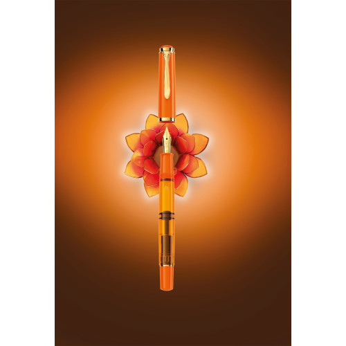 德國 Pelikan 百利金 M200 Orange Delight 粉桔 鋼筆