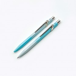 瑞士 卡達 Caran d'Ache 849 / 844 特別版對筆 原子筆 / 0.5mm自動鉛筆「藍色潟湖」