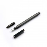 臺灣 SKB 文明鋼筆 【RS-101】變幻雙用筆 鋼筆/鋼珠筆 「槍黑色」