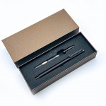 臺灣 SKB 文明鋼筆 【RS-101】變幻雙用筆 鋼筆/鋼珠筆 「黑色」