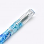 臺灣 OPUS 88 製筆精基 Ocen 海洋系列 Whale 藍鯨 DEMO 正統滴入式 鋼筆