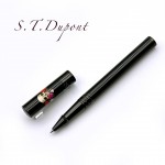 法國 S.T. Dupont 都彭 D-Initial 系列 鋼珠筆（骷髏與花）