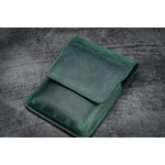 土耳其 Galen Leather 蓋倫皮革 5支入 上掀磁吸式 筆套（綠色） 
