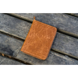 土耳其 Galen Leather 蓋倫皮革 5支入 拉鍊式 A6筆記本套 筆套 (樸實棕)  土耳其 Galen Leather 蓋倫皮革 5支入 拉鍊式 A6筆記本套 筆套 (樸實棕)