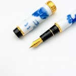 『極稀有藏品』日本 Sailor 寫樂 香蘭社 有田燒 鋼筆 （山水）