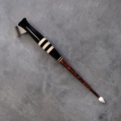 Magnusson White Band With Snakewood Tail Oblique Pen Holder