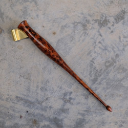 Hourglass Snakewood Oblique Pen Holder Hourglass Snakewood Oblique Pen Holder