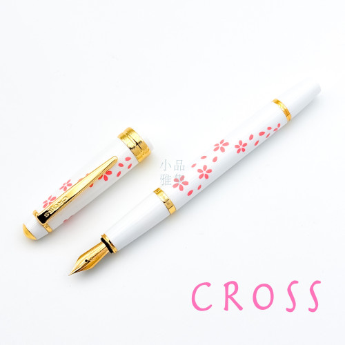 CROSS 高仕 Bailey 貝禮輕盈系列 櫻花綻放特別版 鋼筆(粉白)限量500支