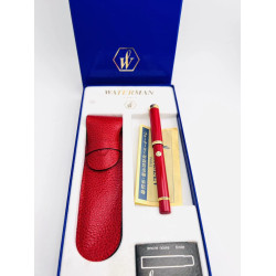 =庫存新筆= WATERMAN 水人CHAR ROUGE  Lady Pen 鋼筆 (紅) =庫存新筆= WATERMAN 水人CHAR ROUGE  Lady Pen 鋼筆 (紅)
