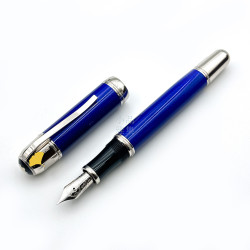 ☆典藏老筆☆ 萬寶龍MONTBLANC 2003年文學家Jules Verne -儒勒.凡爾納 鋼筆 （全新）