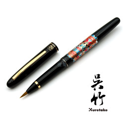 日本 Kuretake 吳竹 萬年毛筆 蒔繪物語(春色萬里-黑 DU185-715) 日本 Kuretake 吳竹 萬年毛筆 蒔繪物語(春色萬里-黑 DU185-715)