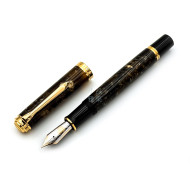 德國 Pelikan 百利金 M1000 Renaissance 文藝復興 18K 鋼筆「買就送小品雪茄筆套!」 德國 Pelikan 百利金 M1000 Renaissance 文藝復興 18K 鋼筆「買就送小品雪茄筆套!」