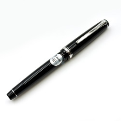 日本 PILOT 百樂 Elabo 銀夾 特殊書法14K 鋼筆 『樹脂桿黑色』 日本 PILOT 百樂 Elabo 銀夾 特殊書法14K 鋼筆 『樹脂桿黑色』