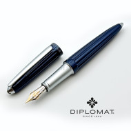 德國 DIPLOMAT 迪波曼 AERO 太空梭 鋼筆(午夜藍 14K金尖) 德國 DIPLOMAT 迪波曼 AERO 太空梭 鋼筆(午夜藍 14K金尖)