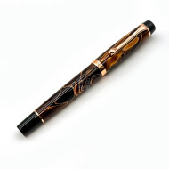 臺灣 OPUS 88 Harmony 系列 滴入式鋼筆(大理石棕) 臺灣 OPUS 88 Harmony 系列 滴入式鋼筆(大理石棕)