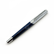 法國 S.T. Dupont 都彭  Defi Milenium 系列 鋼珠筆(海軍藍銀夾) 法國 S.T. Dupont 都彭  Defi Milenium 系列 鋼珠筆(海軍藍銀夾)