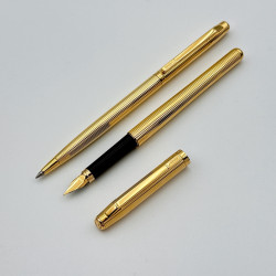 =庫存新品= 西德進口 ELYSEE 愛禮 經典名筆 鍍23K金 鋼筆/原子筆 對筆 =庫存新品= 西德進口 ELYSEE 愛禮 經典名筆 鍍23K金 鋼筆/原子筆 對筆