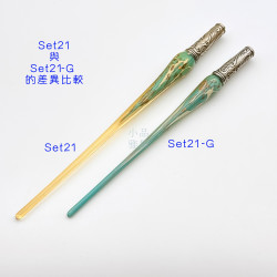 義大利 Bortoletti 『Set21-G』 玻璃沾水筆+墨水+筆尖組(六色可選) 義大利 Bortoletti 『Set21-G』 玻璃沾水筆+墨水+筆尖組(六色可選)